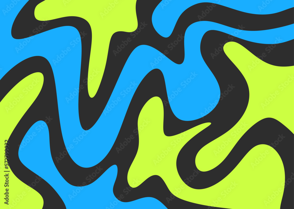 Abstract background with cute colorful wavy lines pattern Abstract background with cute colorful wavy lines pattern