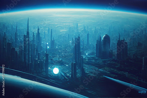 futuristic city  Game  cyberpunk city.