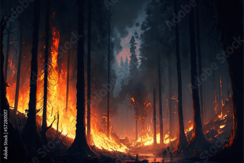 Forest fire