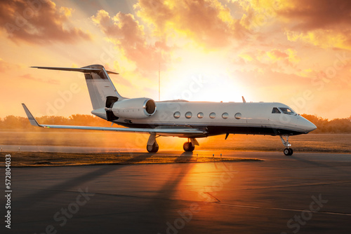 Obraz na płótnie Gulfstream plane