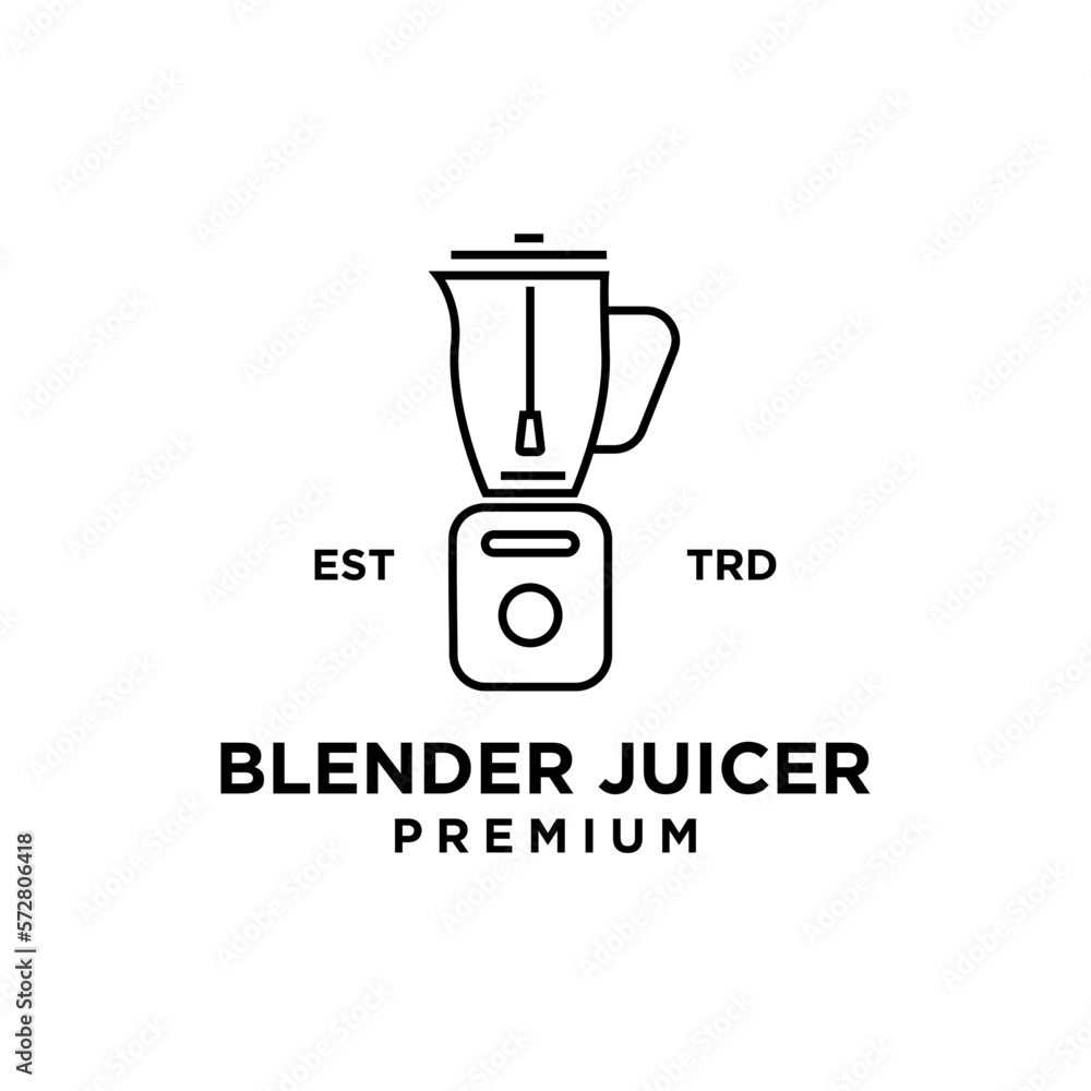 blender icon design minimalist template logo blender icon design minimalist template logo