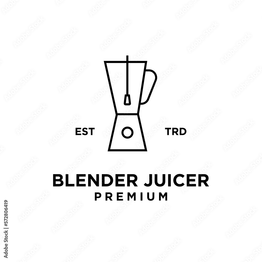 blender icon design minimalist template logo blender icon design minimalist template logo