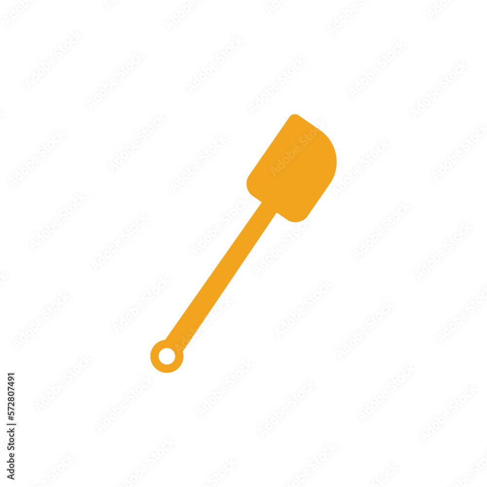 Spatula icon logo free vector Spatula icon logo free vector