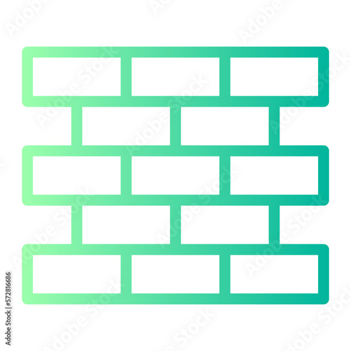 brickwork gradient icon