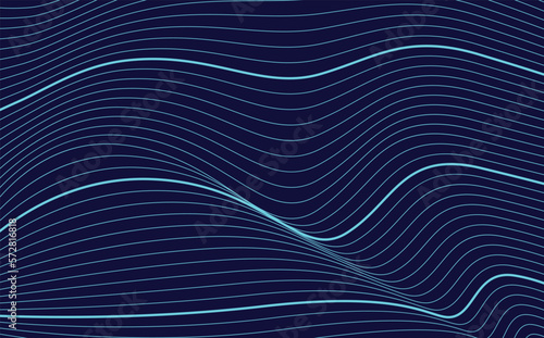 Blue and purple contour abstract background. Suitable for wallpaper, banner, card, and prints.