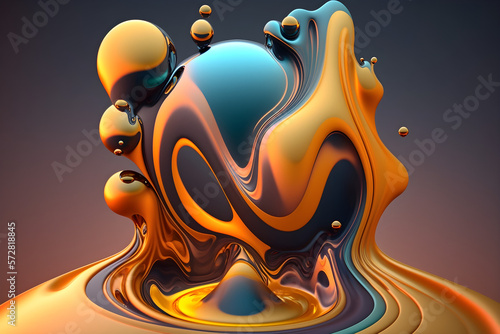 Fluid texture background