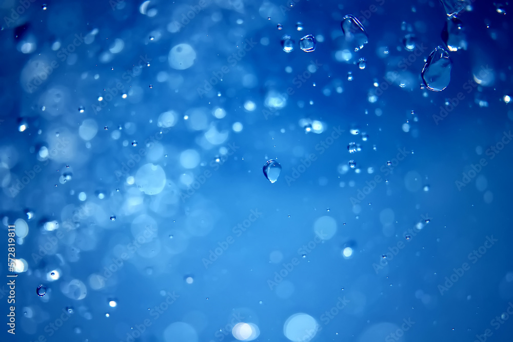 underwater background blue air bubbles abstract