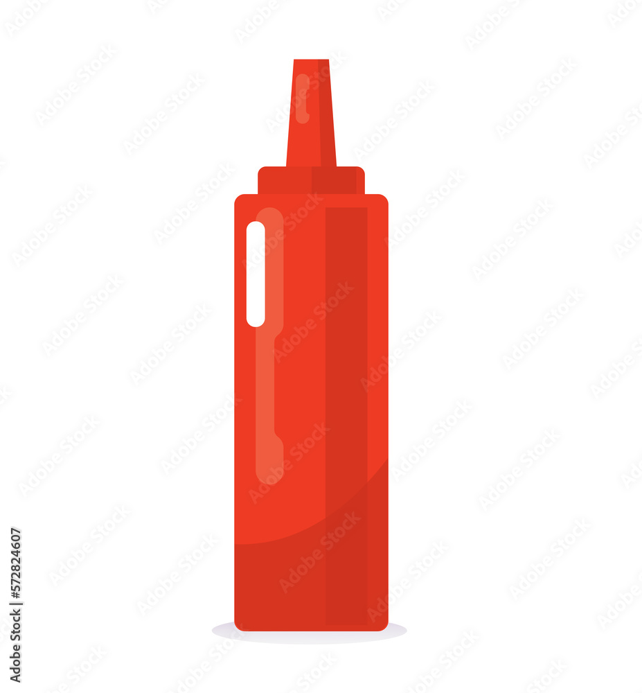 squeeze ketchup bottle isolated squeeze ketchup bottle isolated
