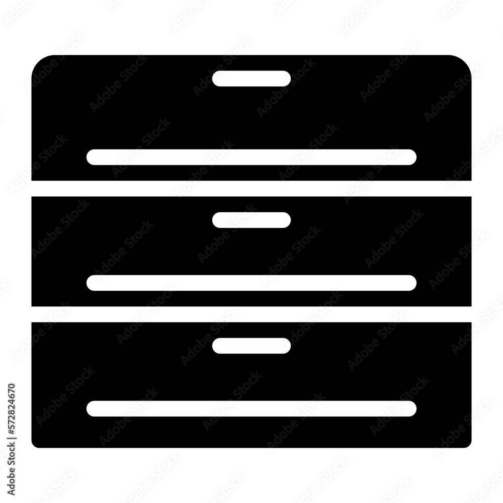 drawers glyph icon drawers glyph icon