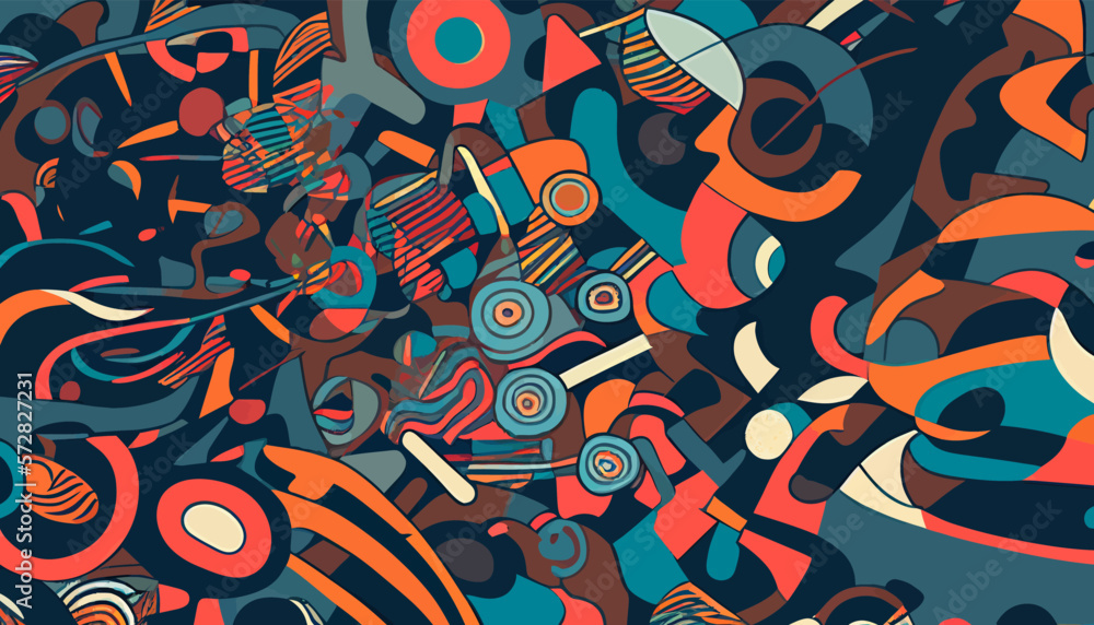 Abstract vector pattern.