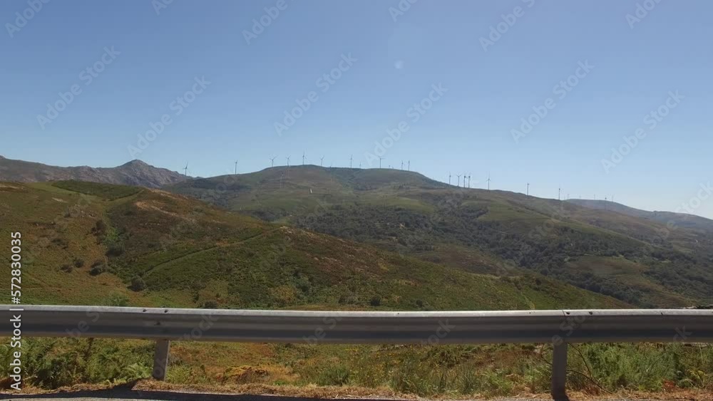 Travel Landscape. Mountain Road on Summer Day Travel Landscape. Mountain Road on Summer Day
