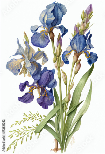 Blue Flag Iris v1