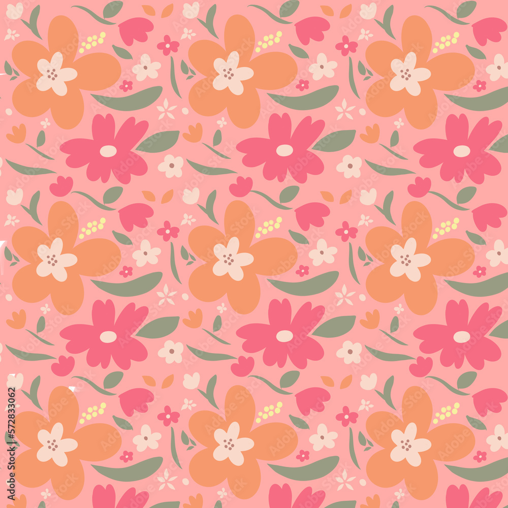 floral pattern pink seamless floral pattern pink seamless