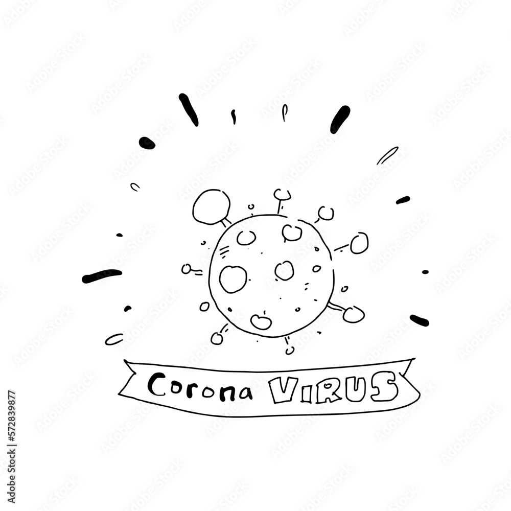 Obraz premium cute doodle illustration