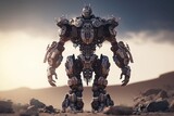 Robot Warrior: Menacing and Fearless