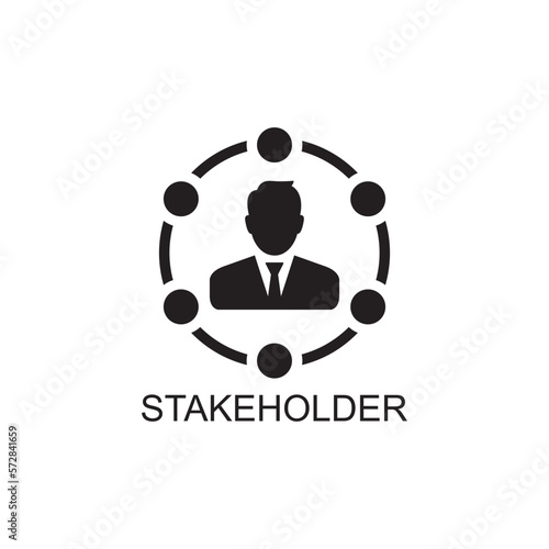 stake holder icon , business icon