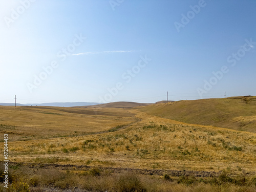 The arid foothills of Osh.