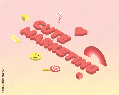 cute marketing is content marketing strategies to apply cute and positive feelings to marketing initiatives