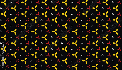 Geometric ethnic pattern seamless flower color. seamless pattern. Design for fabric,curtain,background,carpet,wallpaper,clothing,wrapping,Batik,mandalas,fabric,Vector illustration. pattern style.