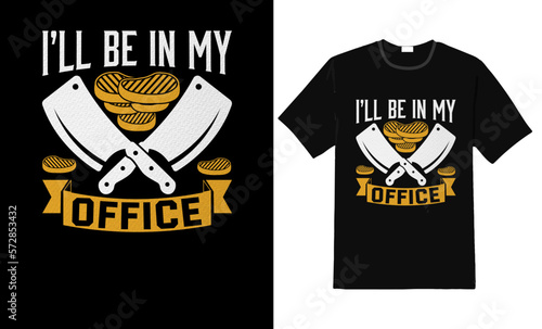 Vector butcher t-shirt design or butcher poster design or butcher shirt design, quotes saying
