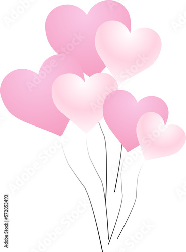 heart shaped balloons © FemilaJ