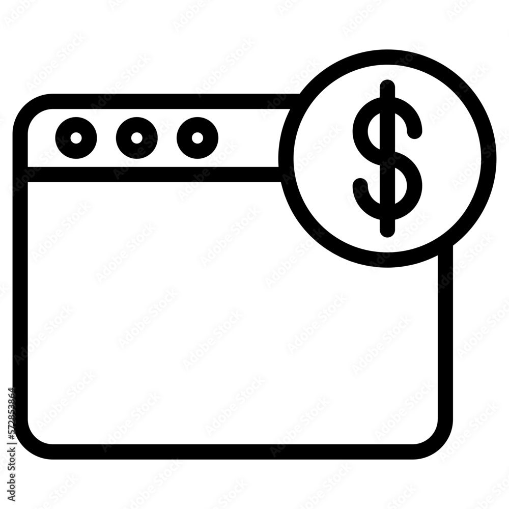 pay per click icon pay per click icon