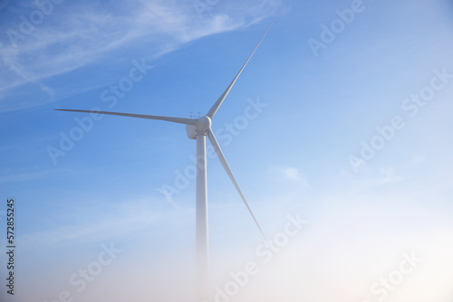 Wind turbine for sustainable energy production in Spain.