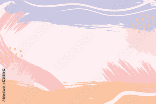 Pastel color background in abstract design