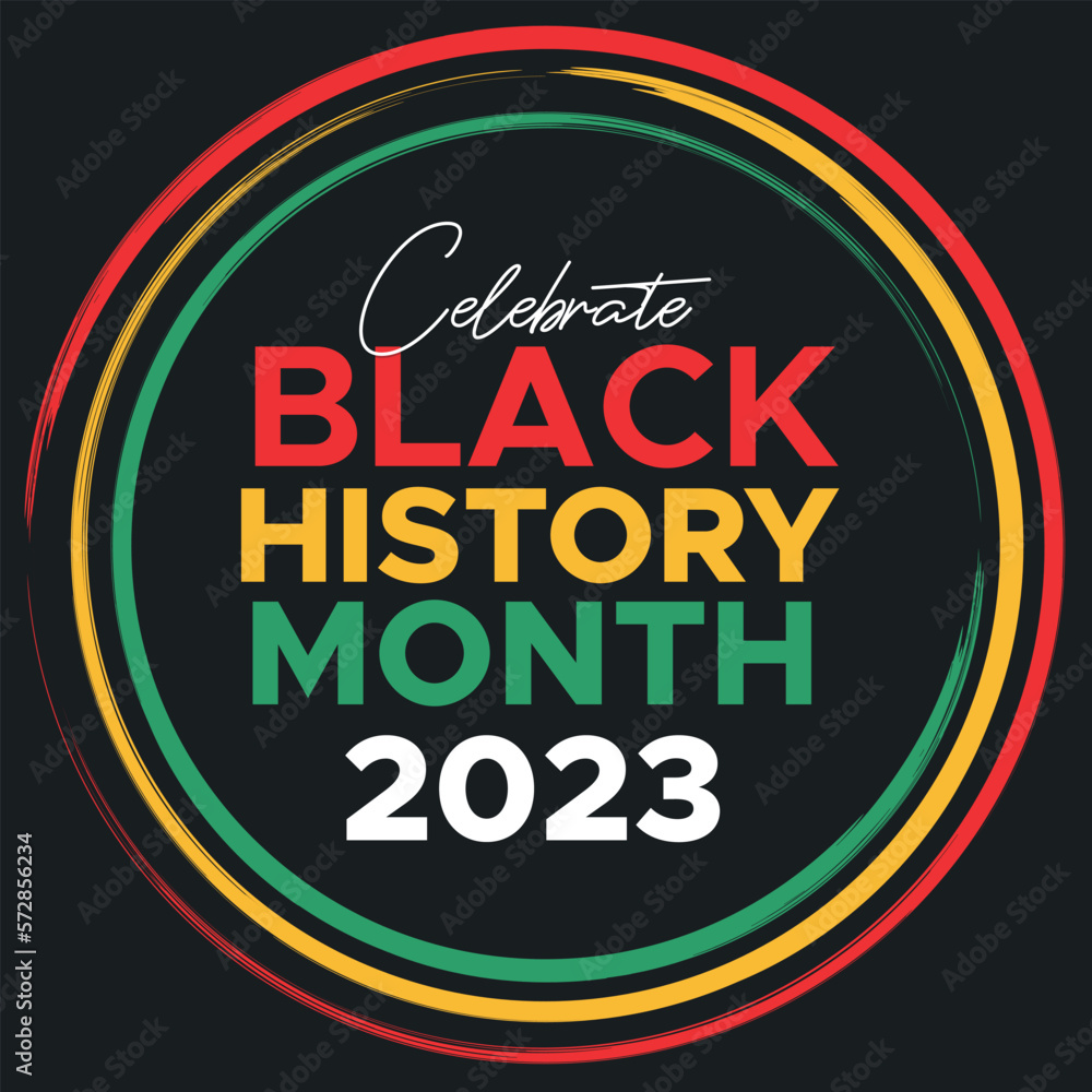 African American History or Black History Month. celebration Vector Template Design .red, yellow, green color banner background