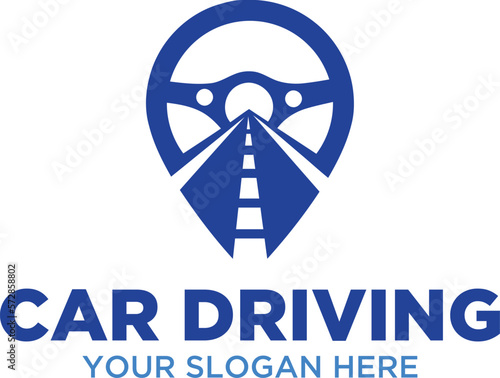 Car-driving-and-steering-wheel-logo-vector-2023