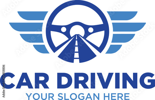 Car-driving-and-steering-wheel-logo-vector-2024