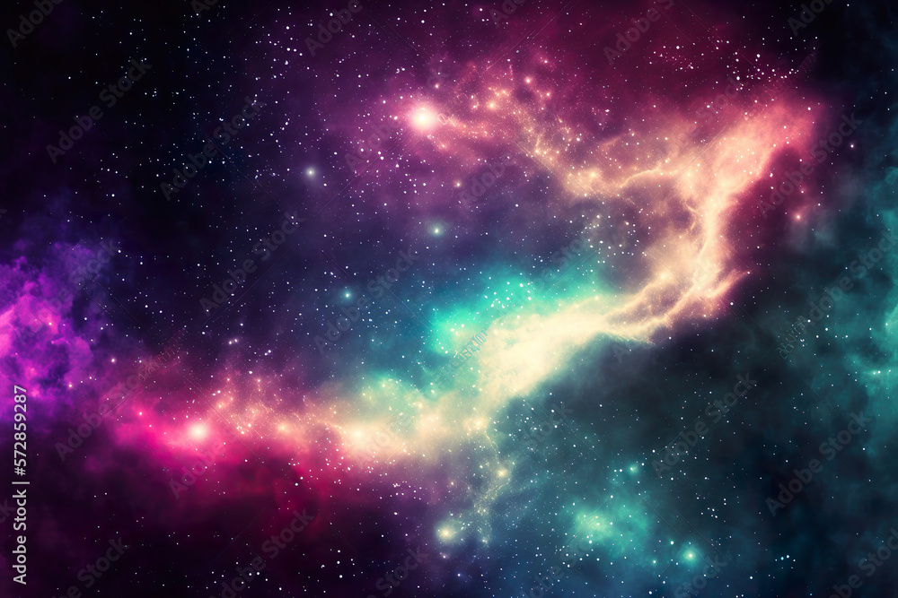 Milky way galaxy with star and space dust in the universe for background. Generative AI. Milky way galaxy with star and space dust in the universe for background. Generative AI.