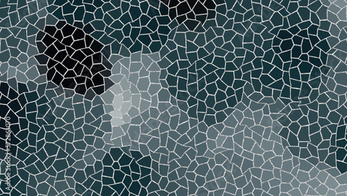 mosaic of Abstract background image. 3d illustration.
