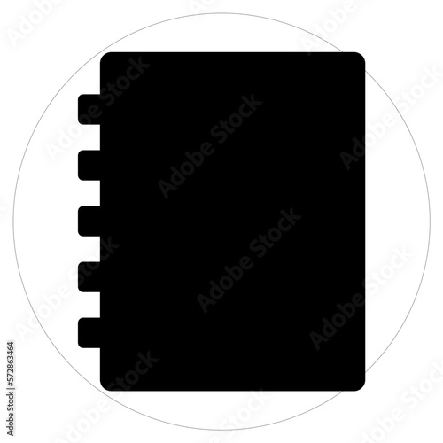 Phonebook Vector Icon

