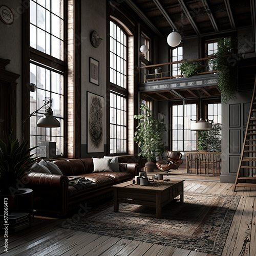 interior, room, home, chair, furniture, house, table, window, hotel, architecture, design, sofa, living room, apartment, living, wood, nobody,  © zawoo