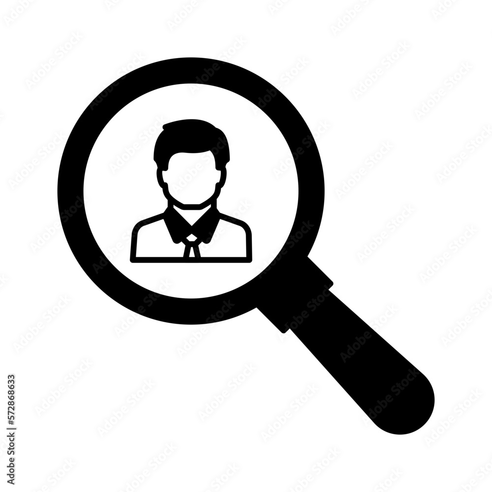 Find person Vector Icon
Find person Vector Icon