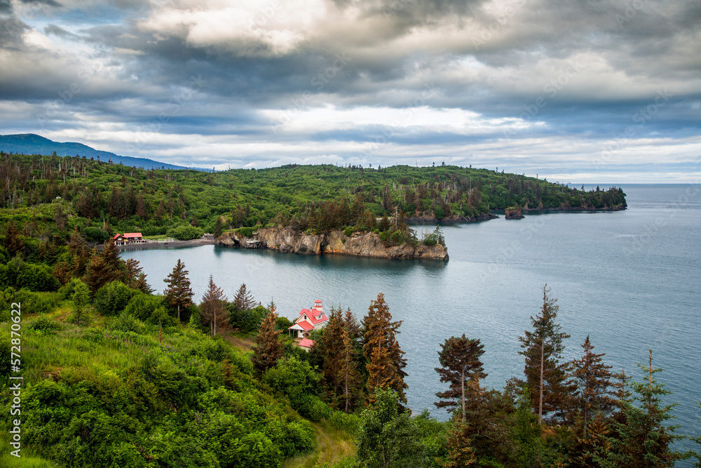 The small community of Halibut Cove near Homer in southern Alaska has no cars, no roads and one of the best restaurants in all of the country. The small community of Halibut Cove near Homer in southern Alaska has no cars, no roads and one of the best restaurants in all of the country.