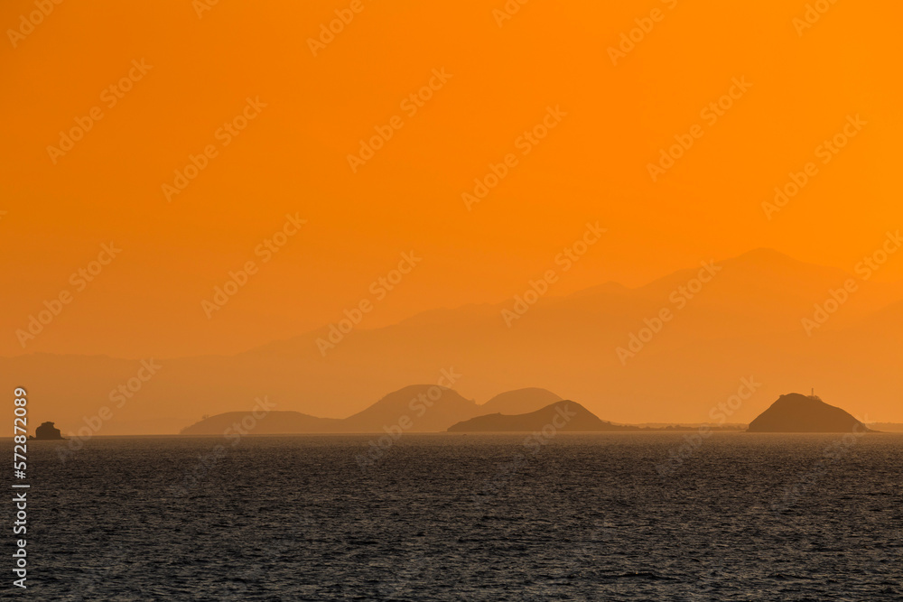 Ocean coastline of Sumbawa island.Indonesia. Ocean coastline of Sumbawa island.Indonesia.