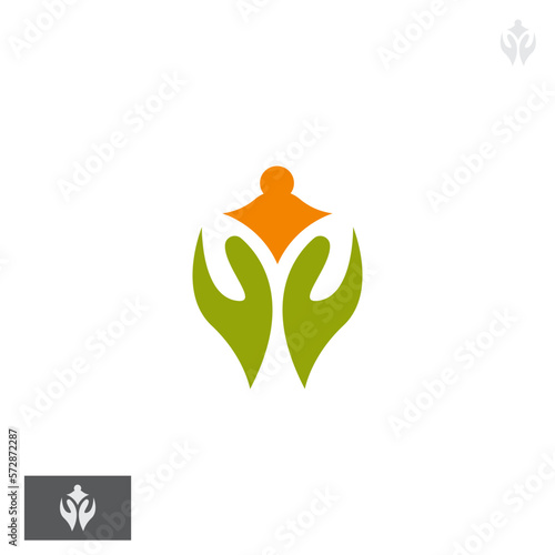 Healthcare, healing and care Logo template vector design illustration with healthy icons suitable for health establishments, health care, hospitals and health centers. Logo design
