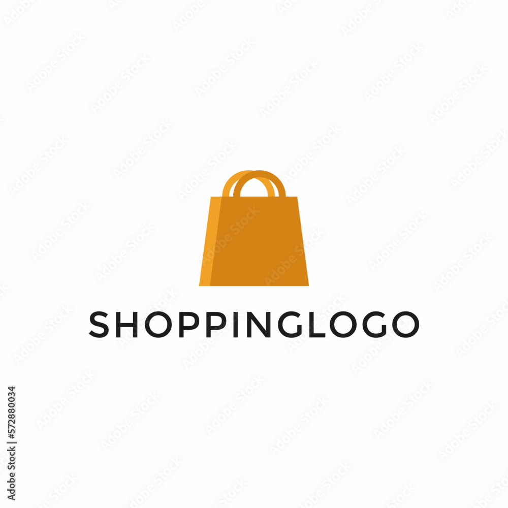Simple Shopping Bag, Online Shop, Sale Logo Design Template Simple Shopping Bag, Online Shop, Sale Logo Design Template