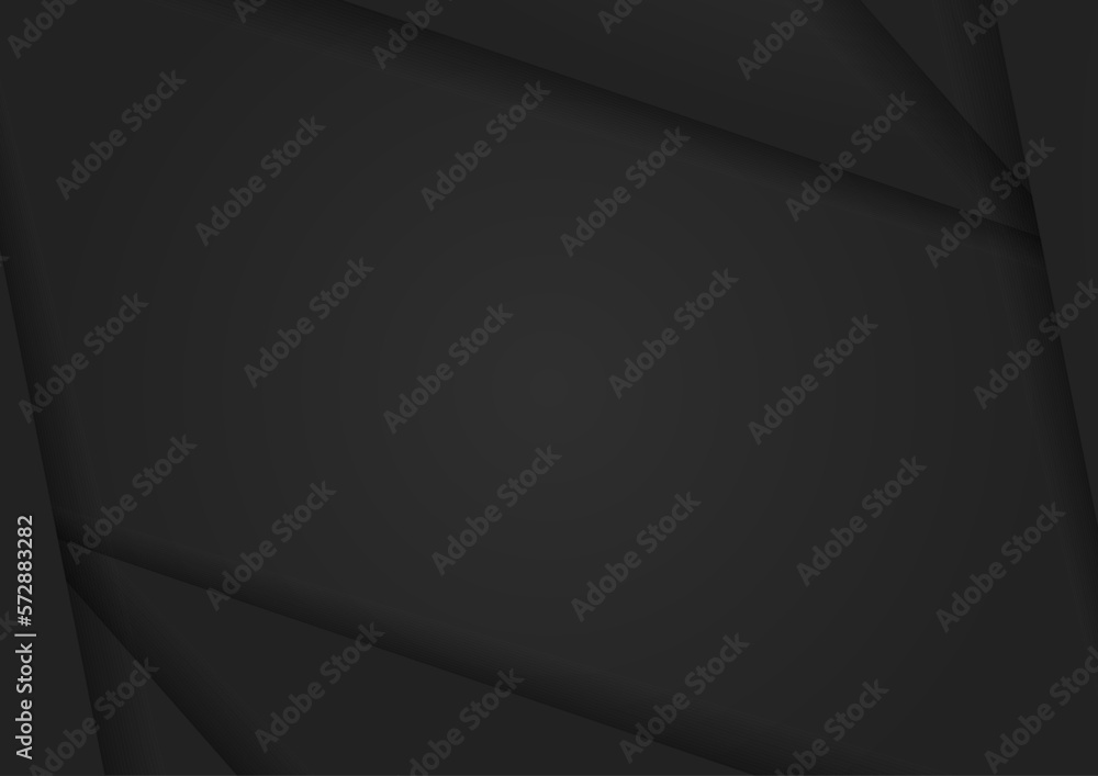 Abstract black paper background design with shadow Abstract black paper background design with shadow