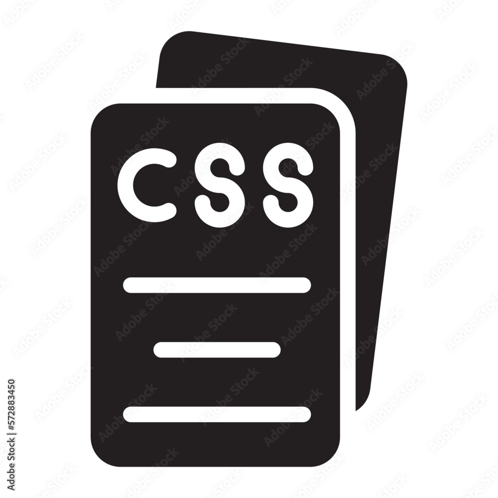 css file glyph icon css file glyph icon