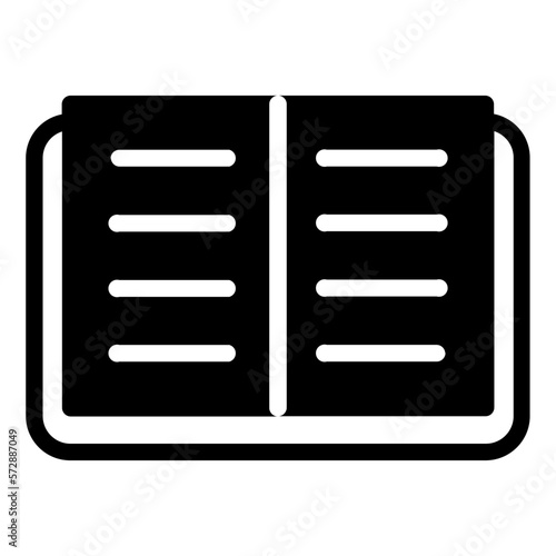 Law amendments solid icon
