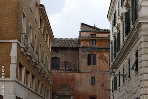 Classic architecture in Rome, Italy 