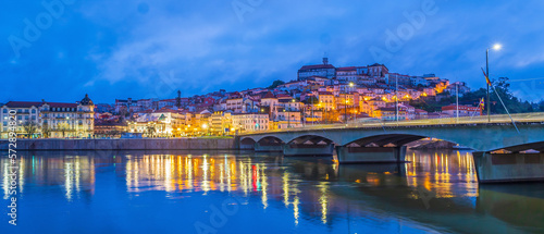 Coimbra city skyline  cityscape of Portugal