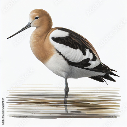 american avocet created witch Generative AI technology