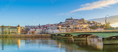 Coimbra city skyline, cityscape of Portugal