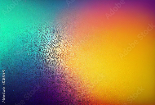 Gradient colorful background grainy