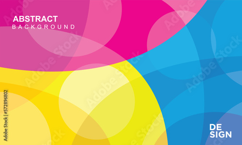 Abstract vector design for banner and background design template with colorful concept 