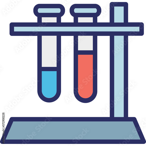 Lab Test Vector Icon which can easily modify or edit

